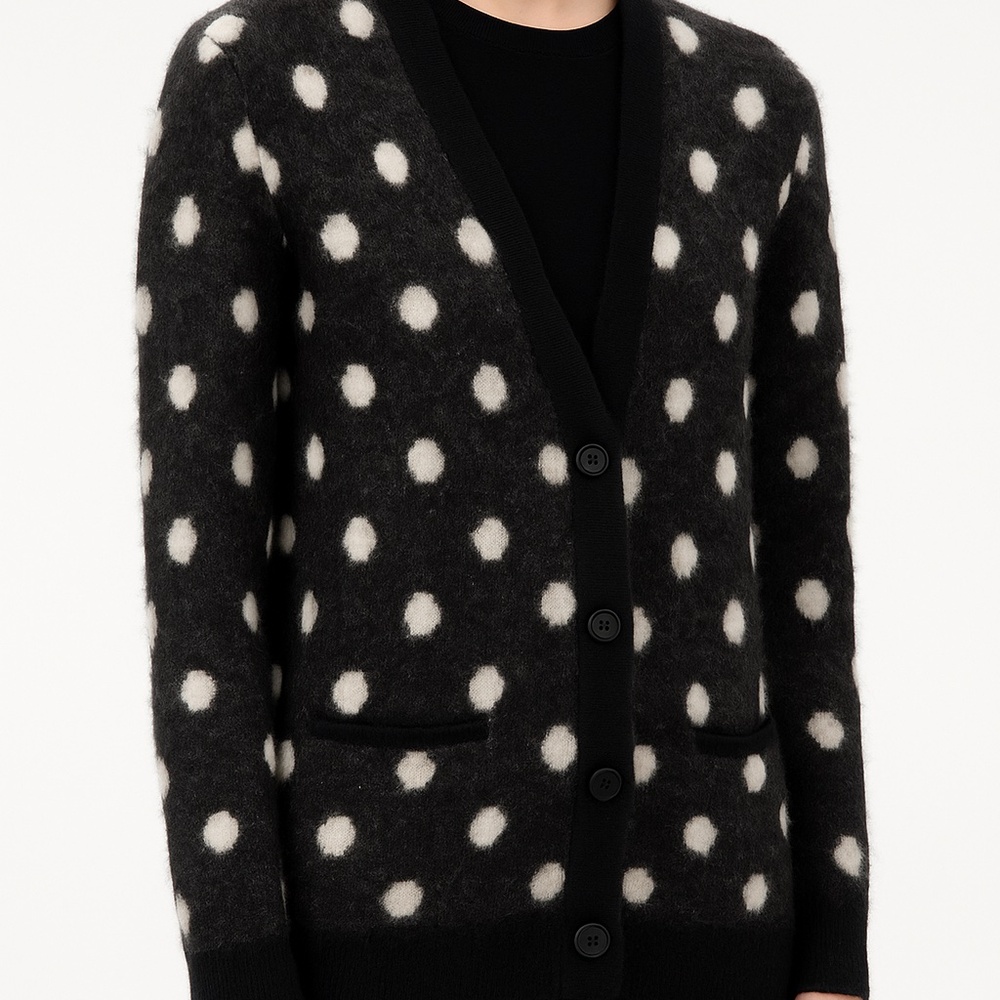 The Kooples Polka Dot Cardigan